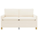 Sofa Cremefarvet 156 x 81 x 87,5 cm Stof