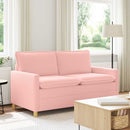 Sofa Lyserød 156 x 81 x 87,5 cm Stof