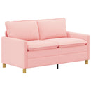 Sofa Lyserød 156 x 81 x 87,5 cm Stof