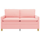 Sofa Lyserød 156 x 81 x 87,5 cm Stof