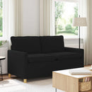 Sofa Sort 156 x 81 x 87,5 cm Stof