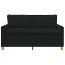 Sofa Sort 156 x 81 x 87,5 cm Stof