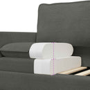 Sofa Mørkegrå 156 x 81 x 87,5 cm Stof