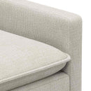 Sofa Cremefarvet 156 x 81 x 87,5 cm Polyester