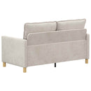 Sofa Cremefarvet 156 x 81 x 87,5 cm Polyester