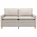 Sofa Cremefarvet 156 x 81 x 87,5 cm Polyester