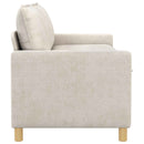 Sofa Cremefarvet 156 x 81 x 87,5 cm Polyester