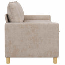 Sofa Beige 156 x 81 x 87,5 cm Polyester