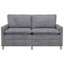 Sofa Lysegrå 156 x 81 x 87,5 cm Polyester