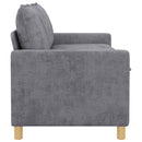 Sofa Lysegrå 156 x 81 x 87,5 cm Polyester