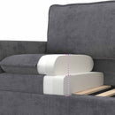 Sofa Mørkegrå 156 x 81 x 87,5 cm Polyester