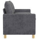 Sofa Mørkegrå 156 x 81 x 87,5 cm Polyester