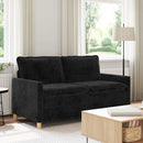 Sofa Sort 156 x 81 x 87,5 cm Polyester