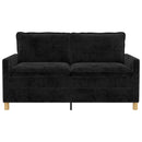 Sofa Sort 156 x 81 x 87,5 cm Polyester
