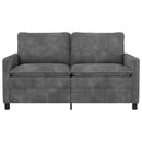 Sofa Lysegrå 156 x 81 x 87,5 cm Polyester