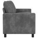 Sofa Lysegrå 156 x 81 x 87,5 cm Polyester