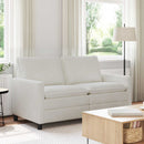 Sofa Cremefarvet 156 x 81 x 87,5 cm Polyester