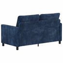 Sofa Mørkeblå 156 x 81 x 87,5 cm Polyester