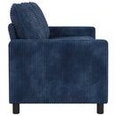 Sofa Mørkeblå 156 x 81 x 87,5 cm Polyester