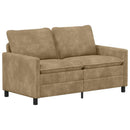 Sofa Gråbrun 156 x 81 x 87,5 cm Polyester