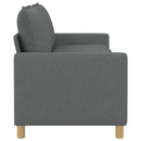 Sofa Mørkegrå 196 x 81 x 87,5 cm Stof