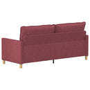 Sofa Vinrød 196 x 81 x 87,5 cm Stof