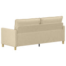 Sofa Cremefarvet 196 x 81 x 87,5 cm Stof