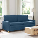 Sofa Blå 196 x 81 x 87,5 cm Stof