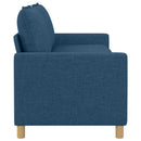 Sofa Blå 196 x 81 x 87,5 cm Stof
