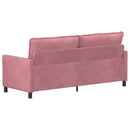 Sofa Lyserød 196 x 81 x 87,5 cm Fløjl