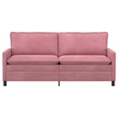 Sofa Lyserød 196 x 81 x 87,5 cm Fløjl