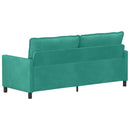 Sofa Turkis 196 x 81 x 87,5 cm Fløjl