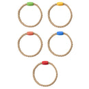 Ring Toss Game Set Flerfarvet 41 x 41 x 16 cm Massivt fyrretræ