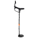 Metal detektor med LCD-display 3 modeller 19 cm spole Sort