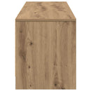 TV-bord med LED Artisan eg 140 x 34 x 40 cm Konstrueret træ
