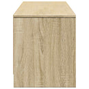 TV-bord med LED 165 x 34 x 40 cm Sonoma-eg Konstrueret træ