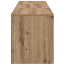 TV-bord med LED Artisan eg 165 x 34 x 40 cm Konstrueret træ