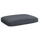 Sofa Sæt 4 stk. Antracit Massivt Akacietræ