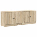 Sengeskab 2 pcs Sonoma-eg 66 x 35 x 48 cm Konstrueret træ