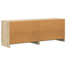 Sengeskab 2 pcs Sonoma-eg 66 x 35 x 48 cm Konstrueret træ