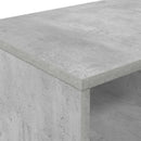 Sengeskab 2 pcs Betongrå 66 x 35 x 48 cm Konstrueret træ