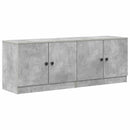 Sengeskab 2 pcs Betongrå 66 x 35 x 48 cm Konstrueret træ