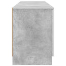 Sengeskab 2 pcs Betongrå 66 x 35 x 48 cm Konstrueret træ