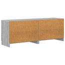 Sengeskab 2 pcs Grå Sonoma 66 x 35 x 48 cm Konstrueret træ