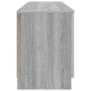 Sengeskab 2 pcs Grå Sonoma 66 x 35 x 48 cm Konstrueret træ