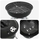 Kulgrill Sort 36,5 x 36,5 x 40 cm
