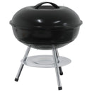 Kulgrill Sort 36,5 x 36,5 x 40 cm