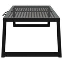 Foldbart Camping Grill Sort 58 x 31 x 2 cm Legeret Stål