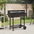 Kulgrill 96,5 x 42,5 x 88,5 cm Sort