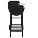 Kulgrill 96,5 x 42,5 x 88,5 cm Sort